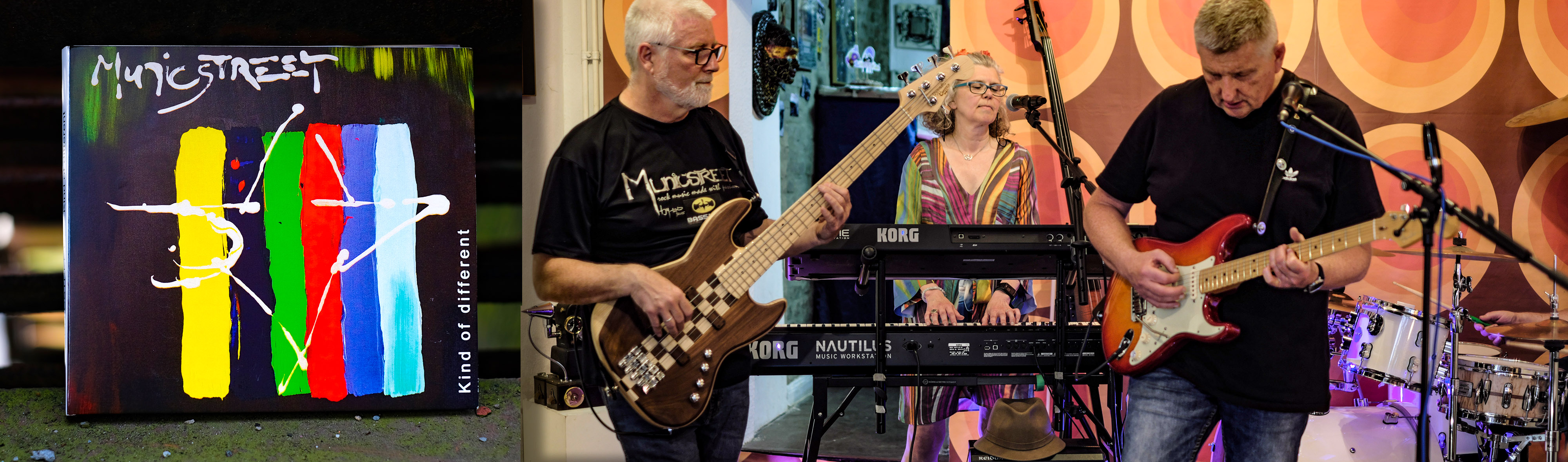 CD Kind of different und die Band Municstreet